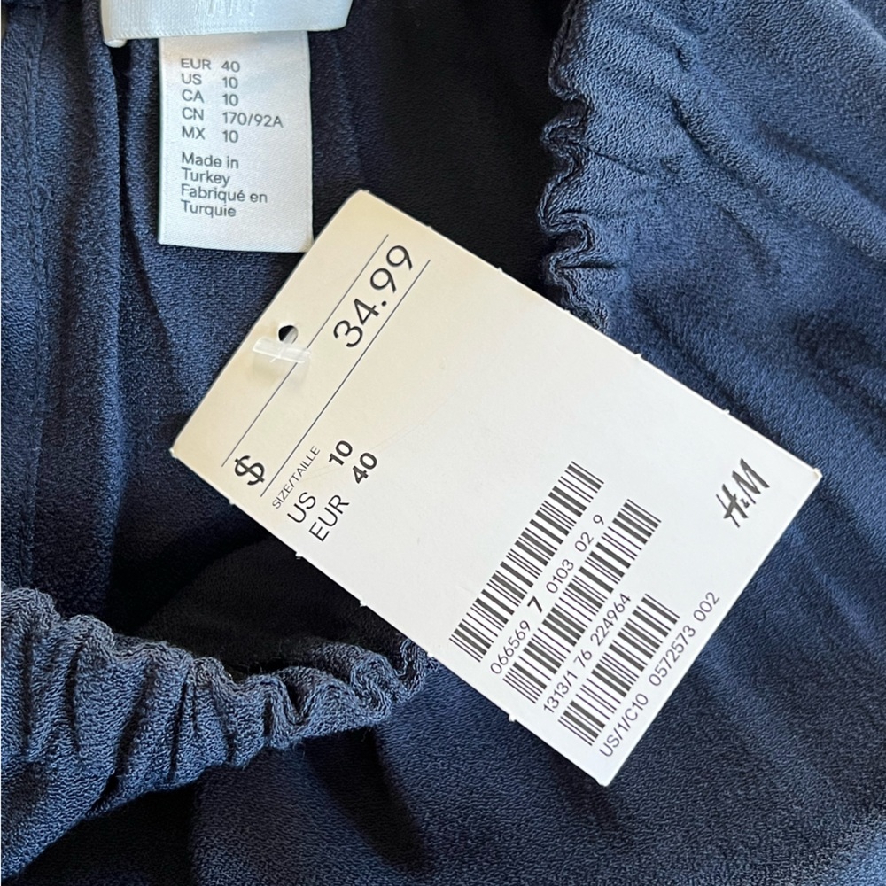 H&M Navy Blue Dress
